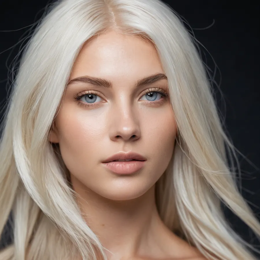 Platinum blonde