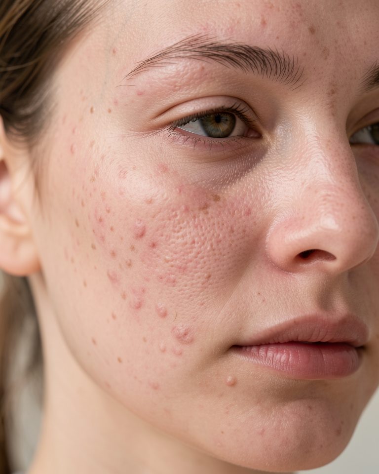 Before facial