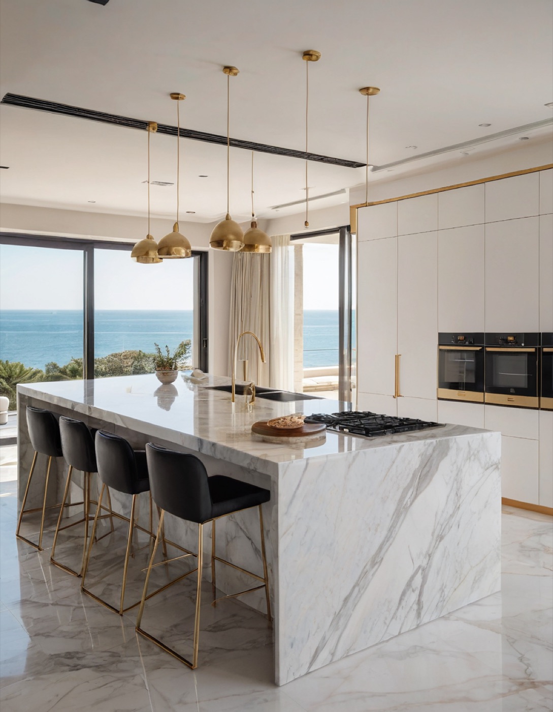 Marble kitchen