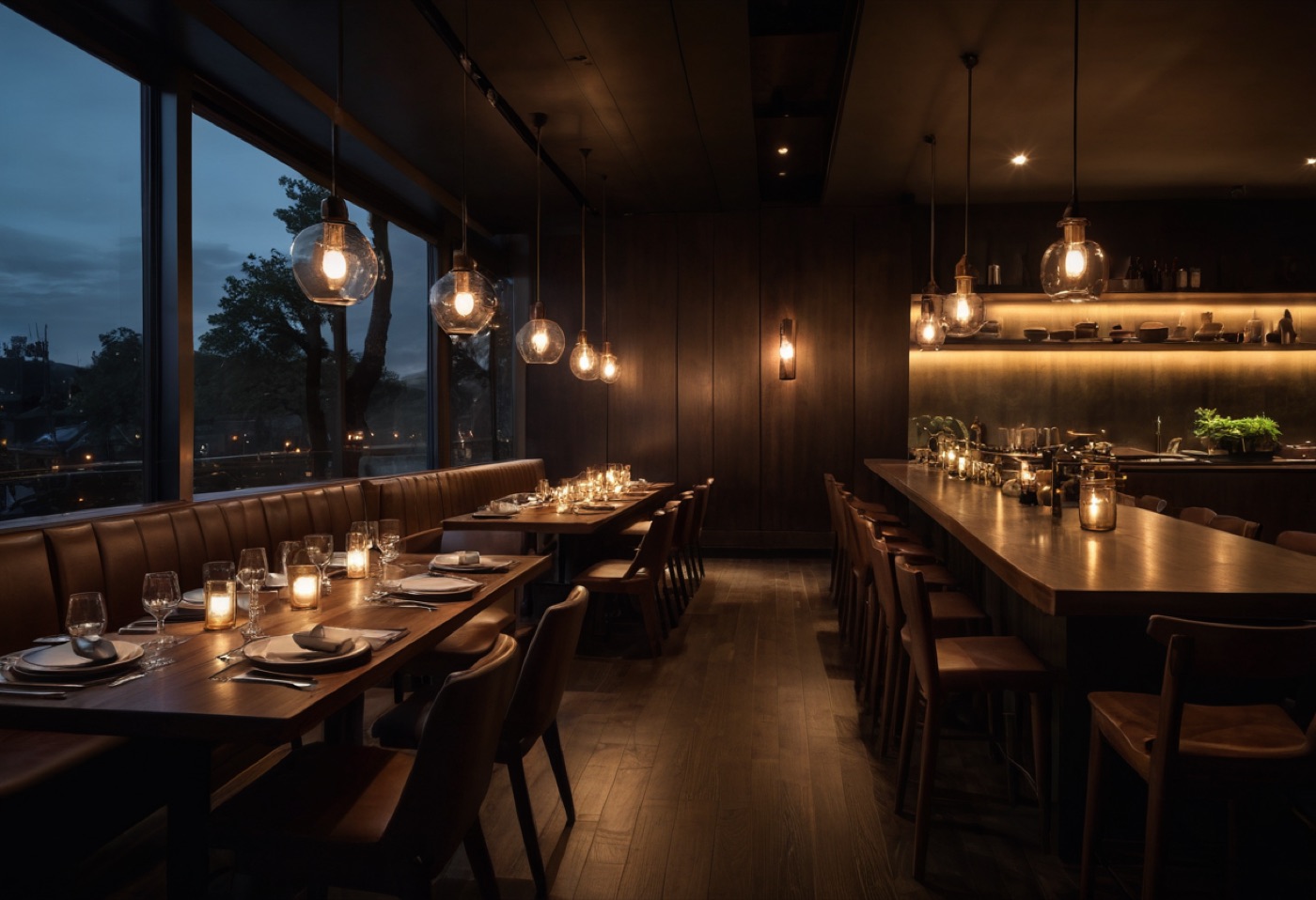 Restaurant interior